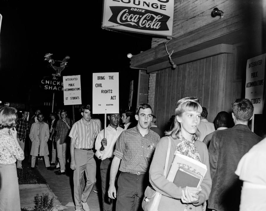 Photo of student protest